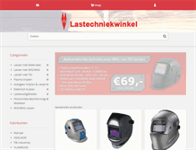 Tablet Screenshot of lastechniekwinkel.nl